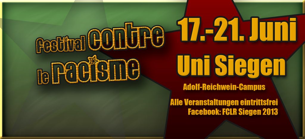 Festival contre le racisme (Banner)